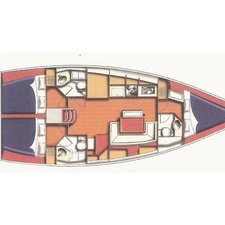 Beneteau Cyclades 43.3 - Arkina Sailing Boat